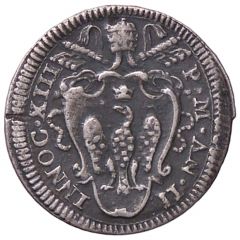 1 Grosso - Innocent XIII ERIGIT ELISOS