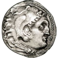 Drachm In the name of Alexander III, Teos