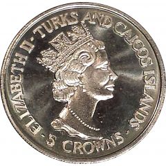 5 Crowns - Elizabeth II 40th Anniversary of Coronation