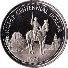 Centennial Dollar - Crowsnest Pass, Alberta