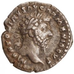 Denarius - Marcus Aurelius PAX AVG TR P XX COS III, Pax