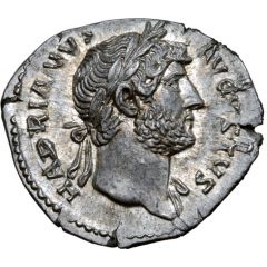 Denarius - Hadrian COS III, Roma