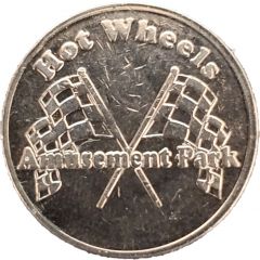 Video Game Token - Hot Wheels Amusement Park Rocky Mount, North Carolina