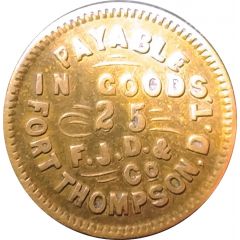 Token - Fort Thompson South Dakota