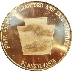 Token - Pennsylvania State Police 100th Anniversary