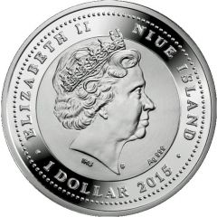 1 Dollar - Elizabeth II Galaxy NGC 1313