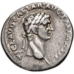Denarius - Claudius IMPER RECEPT