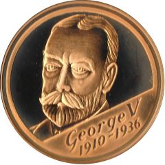 Token - Six British Monarchs George V