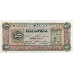 500 Kuna not issued