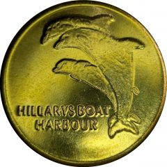 Medal - WA - Hillarys, Dolphins Tourist Souvenir