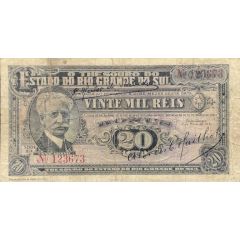 20 Mil Réis State Bonus, Series B