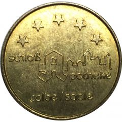 Token - Schloß Apotheke Calbe/Saale