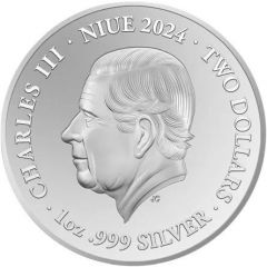2 Dollars - Charles III Ascension of Christ