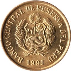 1 Céntimo With braille