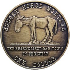 1 Dollar - Friendliest Dam Town Hungry Horse, Montana