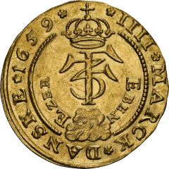 5 Ducats - Frederik III Victory over Swedish army