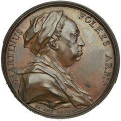 Medal - George II Martin Folkes