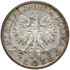 2 Zlotys Polonia, Trial Strike Ag