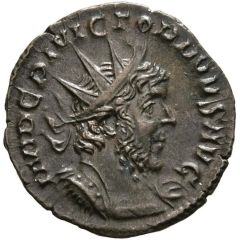 Antoninianus - Victorinus AEQVITAS AVG; Cologne
