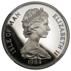 1 Crown - Elizabeth II Commonwealth Parliamentary Conference, Tynwald Hill, Platinum