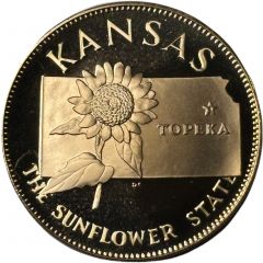 Medal - States of the Union Kansas