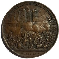 Medal - Siege Storming of the Bastille/Inauguration of the column of July 1840