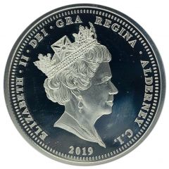 5 Pounds - Elizabeth II 2019 Remembrance Day, Silver