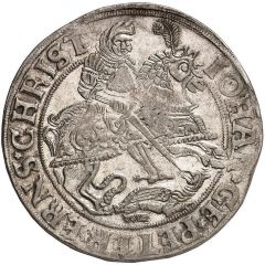 1 Thaler - John George I, Peter Ernest I and Christoph II