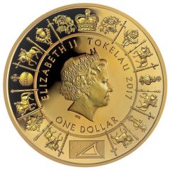 1 Dollar - Elizabeth II Order of the Garter