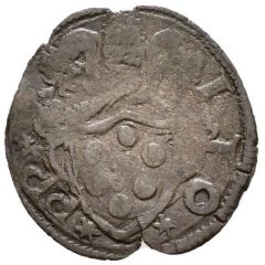 1 Quattrino - Leo X S. Peter