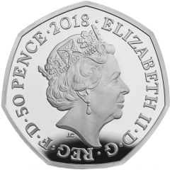50 Pence - Elizabeth II People Act 1918, Silver Proof