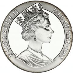 1 Crown - Elizabeth II Bicentenary of Australia, Silver Proof Issue