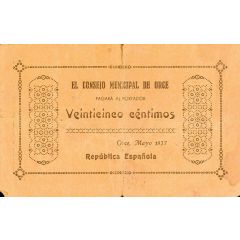 25 Céntimos Orce