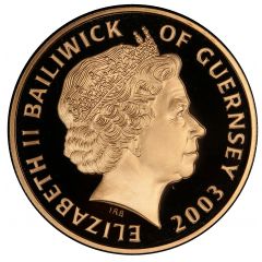 5 Pounds - Elizabeth II Prince William - Gold