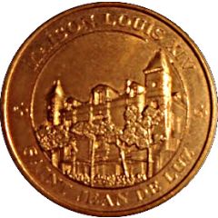 Monnaie de Paris Tourist Token - Saint Jean de Luz Maison Louis XIV