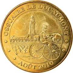 Monnaie de Paris Tourist Token - L`Ossuaire et le vélocipède Août 2010