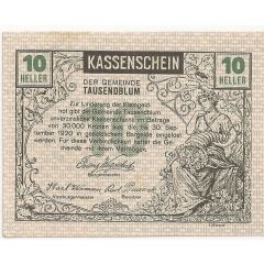 10 Heller Tausendblum