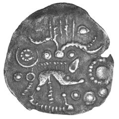 Silver ½ Unit Butterfly and Boar