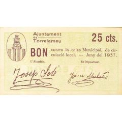 25 Céntimos Torrelameu