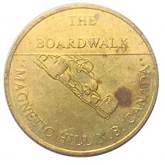 Token - The Boardwalk Magnetic Hill N.B.