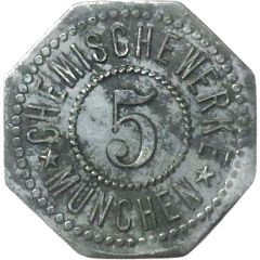 5 Pfennigs - München Chemische Werke