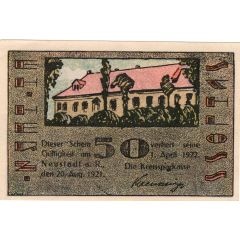 50 Pfennig Kreissparkasse