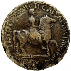 Dupondius - Tiberius C C A M CATO L VETTIACVS II VIR