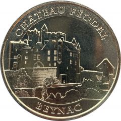 Jeton Touristique - Monnaie de Paris - Beynac Château Féodal