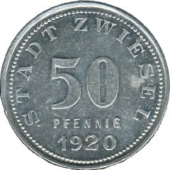 50 Pfennig - Zwiesel