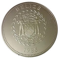 10 Dollars Laughing falcon, silver proof