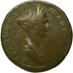 Sestertius - Ulpia Marciana CONSECRATIO S C