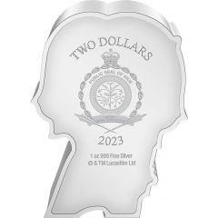 2 Dollars - Charles III Luke Skywalker