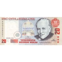 20 Nuevos Soles