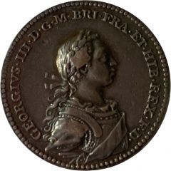 Medal - King George III - Coronation